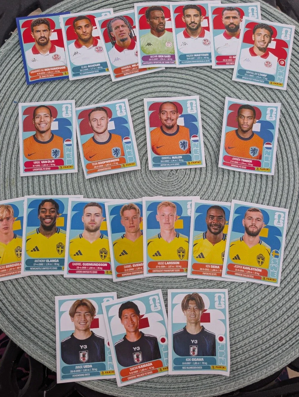 Panini World Cup 2026 Player Sticker Collection - Group F-21- NED, JPN, SWE, TUN - Picture 2 of 4